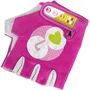Stamp Manoplas de Control Patines Rosas, Guantes Mitones Talla Única (2-6 Años) con Velcro y Palma Acolchada, Protección Impactos
