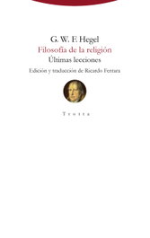 Filosofía de la religión, G.W.F. Hegel - TROTTA EDITORIAL