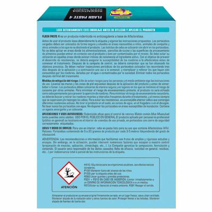 Flower Raticida alfacloralosa 120 g Flower Raticida alfacloralosa 120 g
