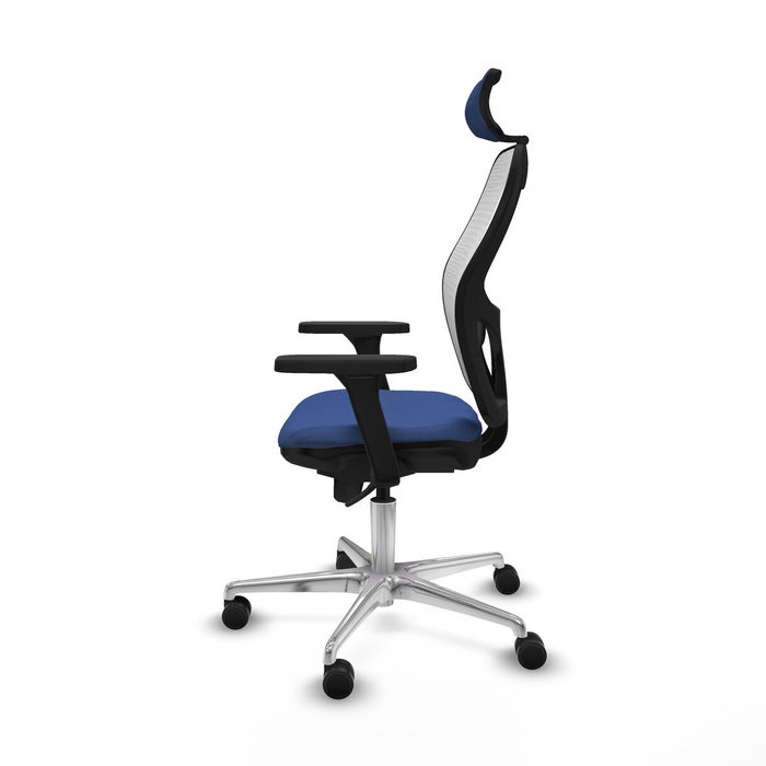 PIQUERAS Y CRESPO Silla de oficina Jorquera Azul Marino y Blanco PIQUERAS Y CRESPO Silla de oficina Jorquera Azul Marino y Blanco