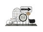 DKD Home Decor Marco de Fotos Metal Negro 45x11,5x27,5 cm