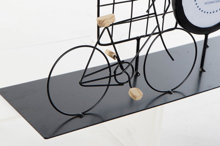 DKD Home Decor Marco de Fotos Metal Negro 45x11,5x27,5 cm