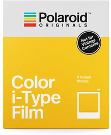Polaroid Color i-Type Film con marco blanco, pack de 8 unidades