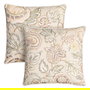 Cojín Flores 2/M Decoración 45 X 45 cm (Set de 2)