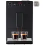 Melitta E950-222 Cafetera Automática con Molinillo Caffeo Solo - Negro Puro - 15 Bares - 1.2L - 1400W