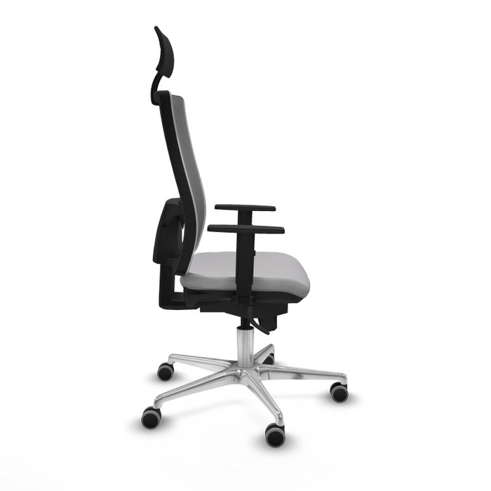PIQUERAS Y CRESPO Silla de oficina Horna Gris con Mecanismo Sincro PIQUERAS Y CRESPO Silla de oficina Horna Gris con Mecanismo Sincro