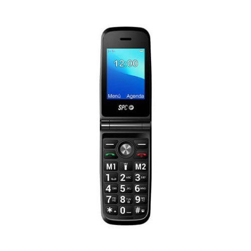 SPC Titan Teléfono móvil para personas mayores Negro