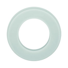 BERKER 109109 Glasrahmen 1fach Serie Glas blanco