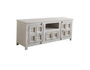 DKD Home Decor Mueble TV Blanco 151 x 60 x 40 cm