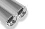 Fox Sistema de escape con colas pulidas plateado brillante para Volkswagen Beetle