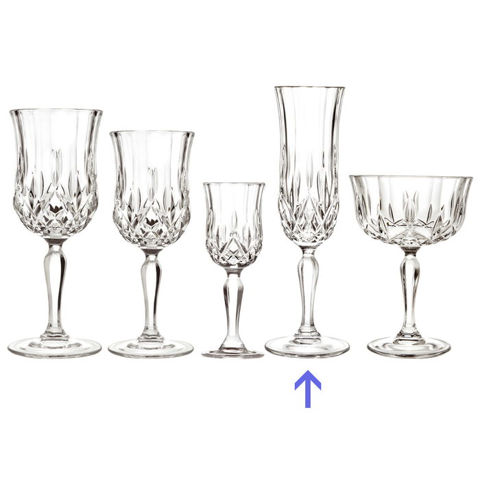 Rcr Cristalleria IT Copa Cava Opera 130 ml Vidrio Eco-Crystal Luxion (6 Unidades)