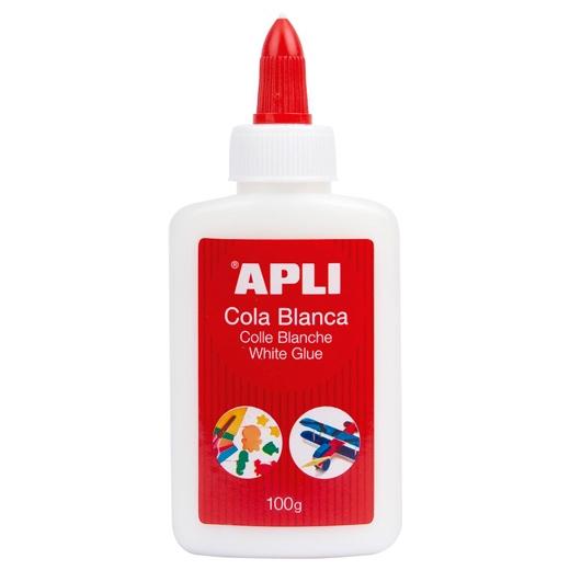 Apli Cola Blanca Líquida Bote Con Aplicador 100 gr Uso Escolar y Manualidades Apli Cola Blanca Líquida Bote Con Aplicador 100 gr Uso Escolar y Manualidades