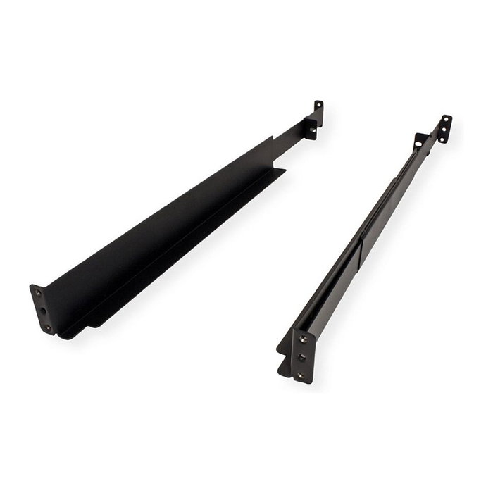 VALUE Monitor TFT 19" (48 cm) 1366 x 768 con Conmutador KVM de 8 Puertos, USB, VGA, Montaje en Rack, Negro