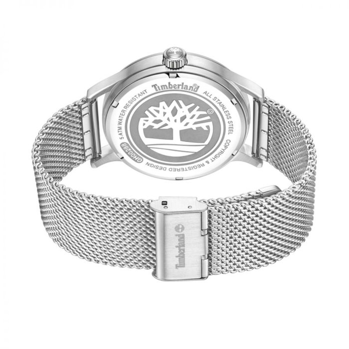 Timberland Trumbull 3HD Blue Dial SS Mesh con esfera azul