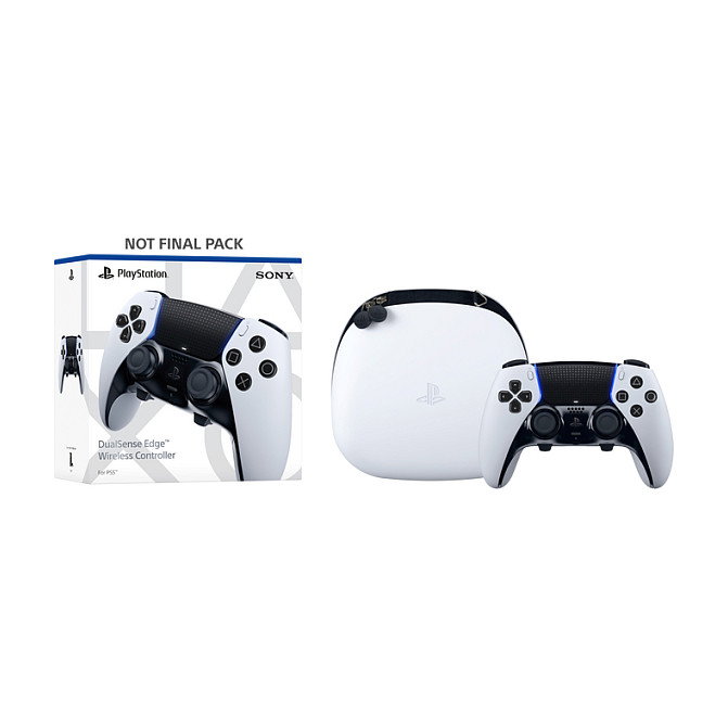 SONY PlayStation 5 DualSense Edge Gamepad Inalámbrico Bluetooth, Controlador Inalámbrico con Botones Programables, Retroalimentación de Fuerza, Blanco, Referencia DualSense Edge