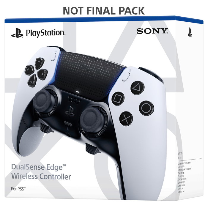 SONY PlayStation 5 DualSense Edge Gamepad Inalámbrico Bluetooth, Controlador Inalámbrico con Botones Programables, Retroalimentación de Fuerza, Blanco, Referencia DualSense Edge