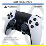 SONY PlayStation 5 DualSense Edge Gamepad Inalámbrico Bluetooth, Controlador Inalámbrico con Botones Programables, Retroalimentación de Fuerza, Blanco, Referencia DualSense Edge