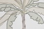 DKD Home Decor Cuadro Lienzo 3D Palmera 40x50 cm