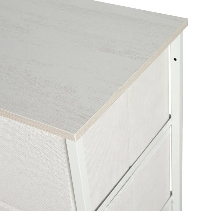 Color Baby Max Home Cómoda de 9 Cajones - Blanco