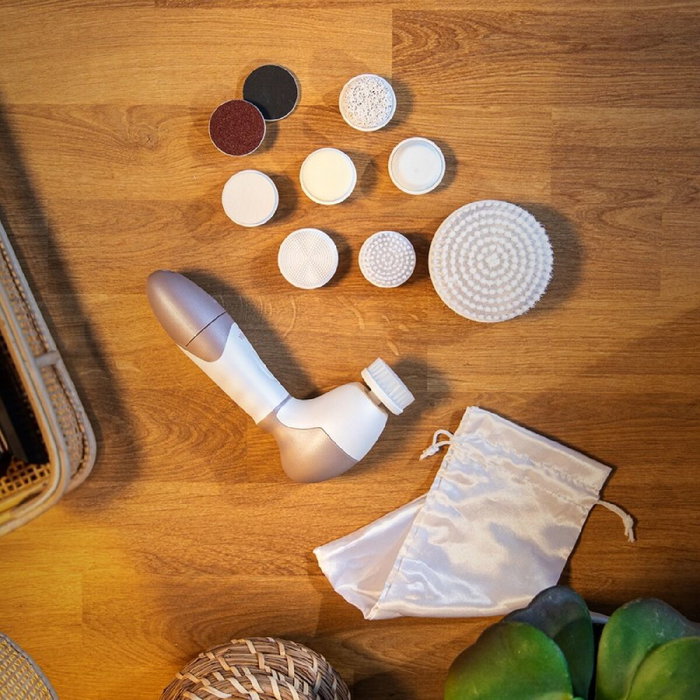 Cepillo Limpiador Facial Cecotec FaceCare TotalClean Blanco