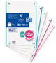 Oxford Recambio Classic A4 120 Hojas con 4 Taladros y Bandas Colores Pastel