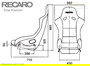 Recaro RC071480422 Asiento deportivo Pole Position Carbon, piel negra, homologado TÜV/ABE, piloto y copiloto