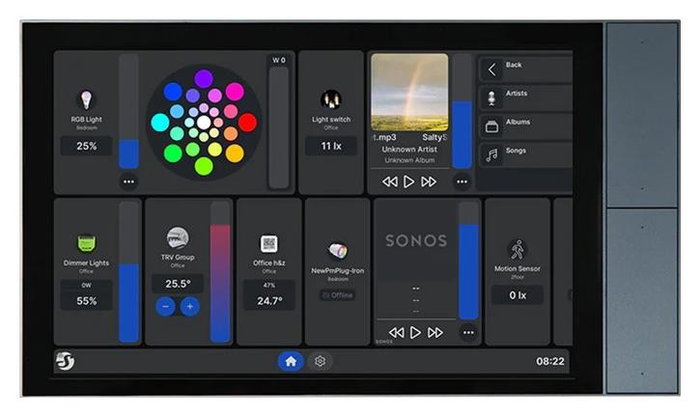 Shelly Wall Display XL 10.1 Pulgadas WiFi/BLU Gris