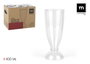 La Mediterranea Copa Batidos 400Ml 8 x 18,5 x 8 cm (24 Unidades)