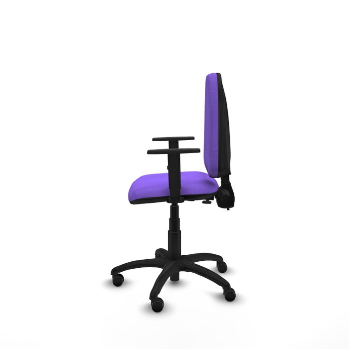 PIQUERAS Y CRESPO Silla de oficina Aýna Lila con Brazos 1D