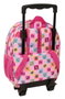 Safari Mochila Infantil con Ruedas, Diseño 3D, 21x12x2cm, Recomendada +36 Meses