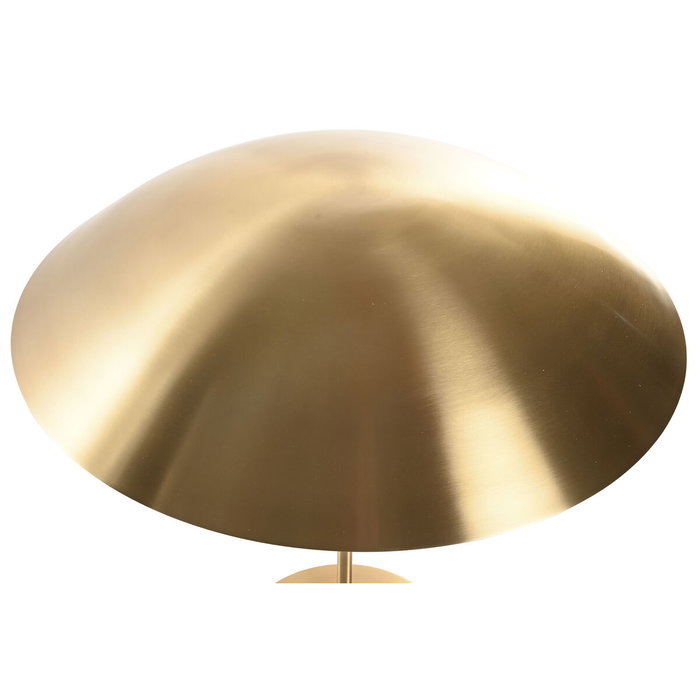 DKD Home Decor Lámpara de Sobremesa en Latón Patinado Dorado
