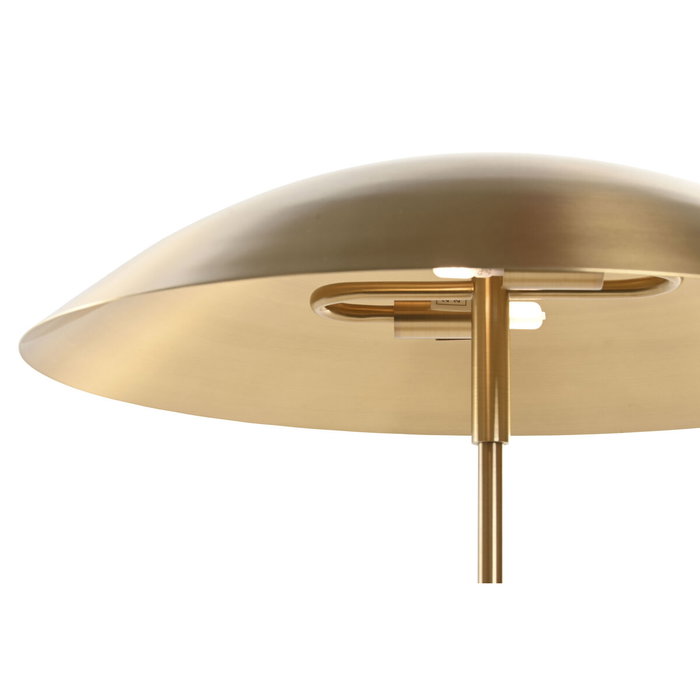 DKD Home Decor Lámpara de Sobremesa en Latón Patinado Dorado