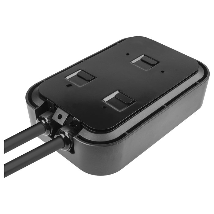 Green Cell EV15RFID Wallbox para vehículos eléctricos 22kW 32A Black