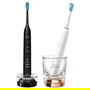 Philips HX9914/57 Sonicare DiamondClean 9000 Cepillo dental sónico recargable, Negro y Blanco, 5 modos, 2 cabezales
