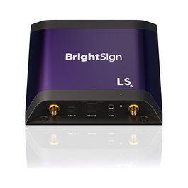BrightSign LS425 Digital Signage Mediaplayer de color Negro y Púrpura