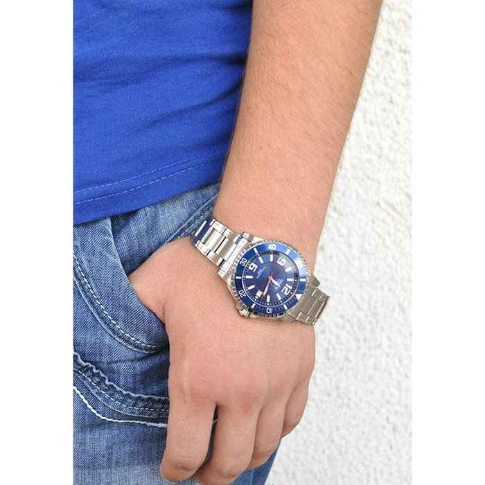 Casio Reloj Analógico Casio Collection Men MTD-1053D-2AVES Plata y Azul