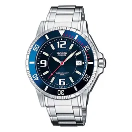 Casio Reloj de Acero Inoxidable BASIC Gris