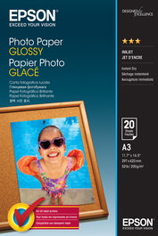 Epson Papel Photo Glossy A3 20 hojas 200 grs