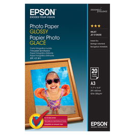 Epson Papel Photo Glossy A3 20 hojas 200 grs