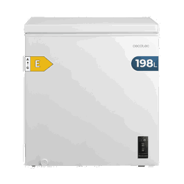 Cecotec Bolero CoolMarket Chest 198P White E Congelador Horizontal 198L