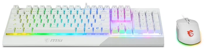 MSI Vigor GK30 Combo teclado y ratón blanco