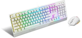 MSI Vigor GK30 Combo teclado y ratón blanco