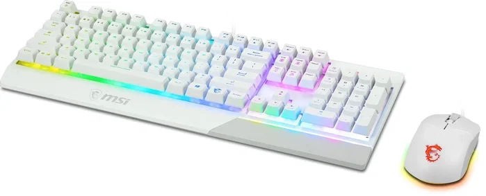MSI Vigor GK30 Combo teclado y ratón blanco