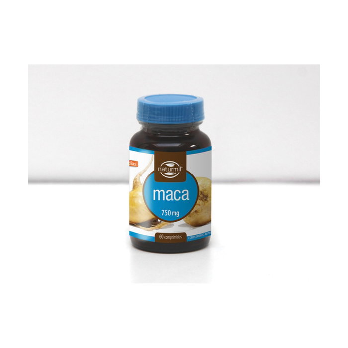Naturmil Maca 750 mg con Zinc 60 cápsulas - Mantiene niveles normales de testosterona Naturmil Maca 750 mg con Zinc 60 cápsulas - Mantiene niveles normales de testosterona