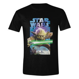 Star Wars Camiseta Yoda Poster talla L
