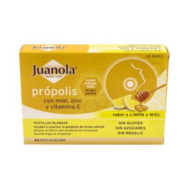 Juanola Gomitas de Própolis, Limón y Miel