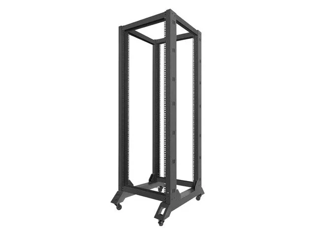 Lanberg OR01-6832-B Rack de marco abierto 19'' 32U 600x800 mm Negro