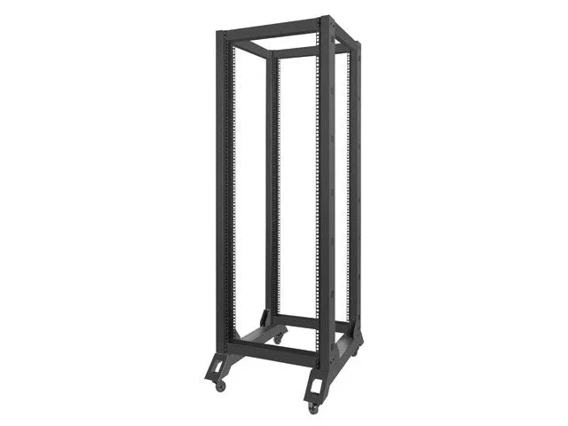 Lanberg OR01-6832-B Rack de marco abierto 19'' 32U 600x800 mm Negro