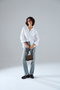 Vince Camuto Bolso Cruzado Matera Monogrammed Marrón Piel de Polivinilo