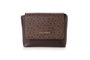 Vince Camuto Bolso Cruzado Matera Monogrammed Marrón Piel de Polivinilo